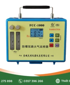 Máy lấy mẫu không khí hai kênh FCC-1000