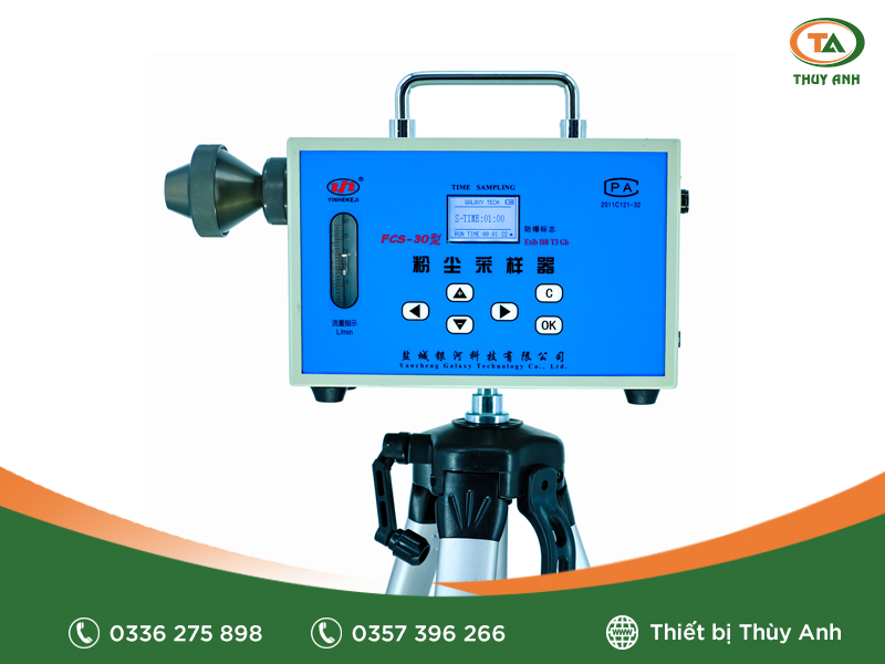 Máy lấy mẫu bụi chống cháy nổ YINHEKEJI FCS-30
